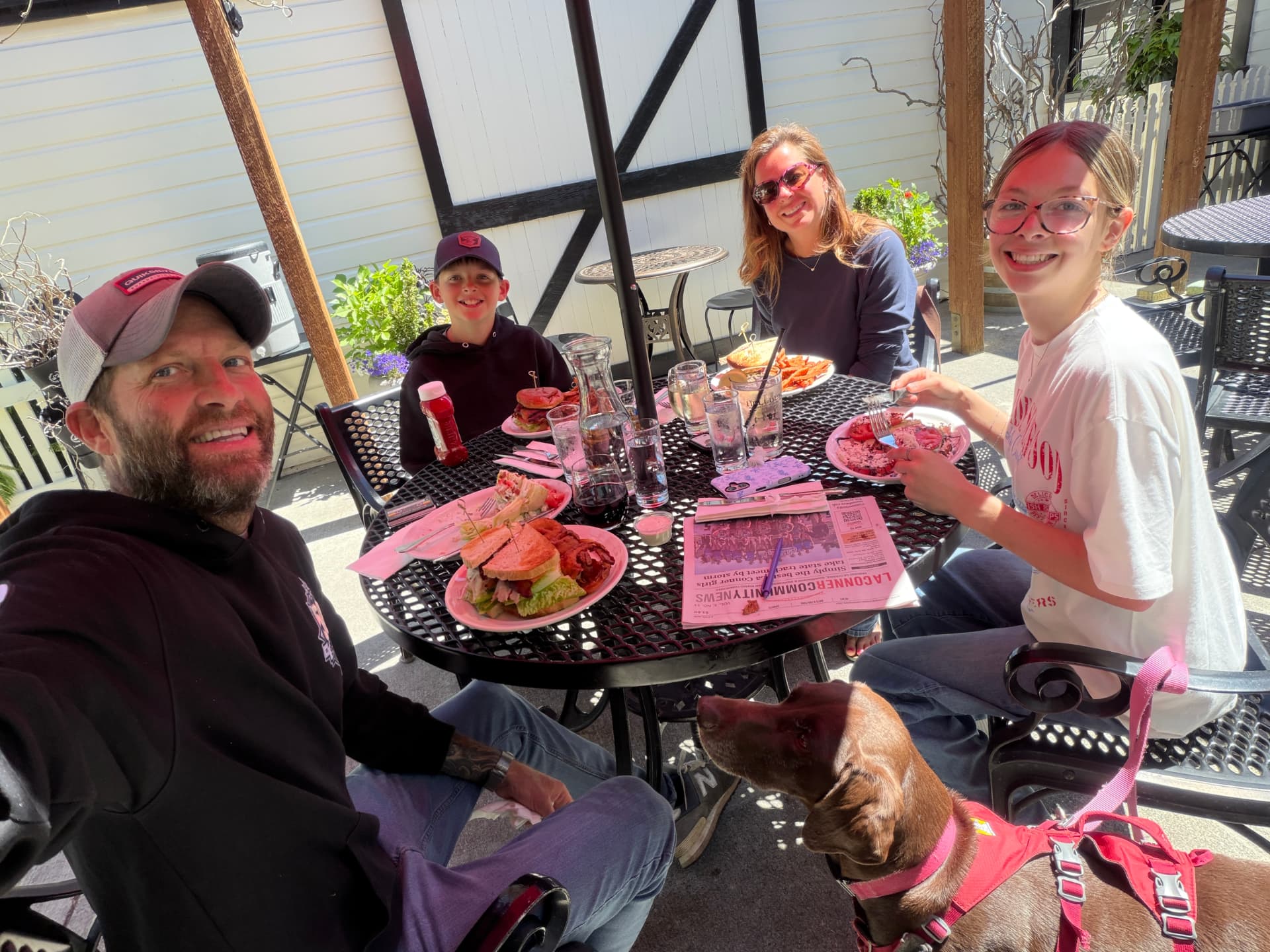 Our family dining out, photo 13