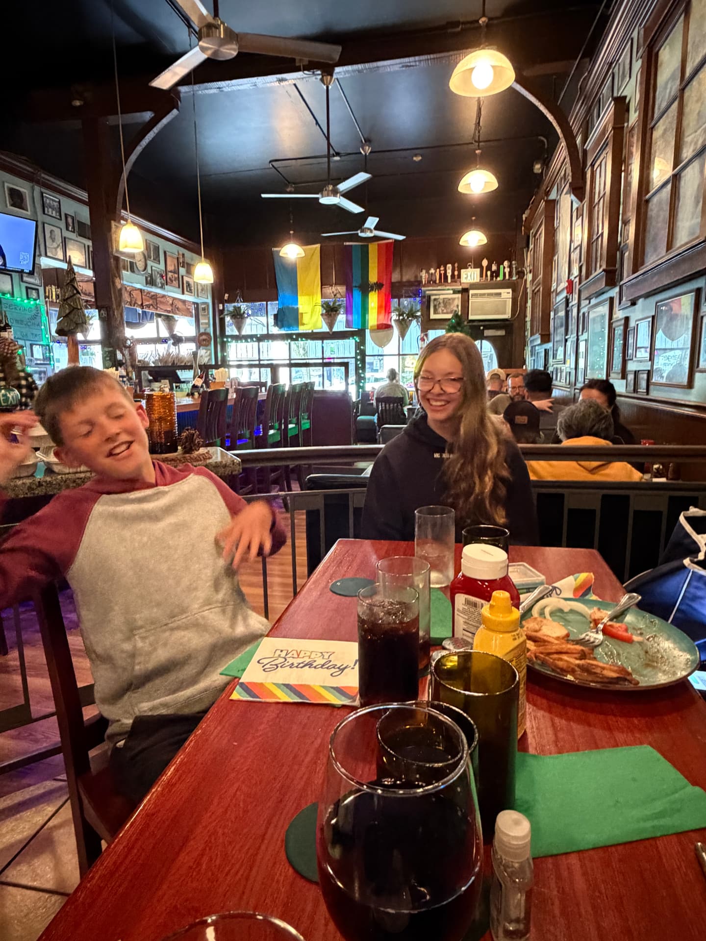 Our family dining out, photo 16