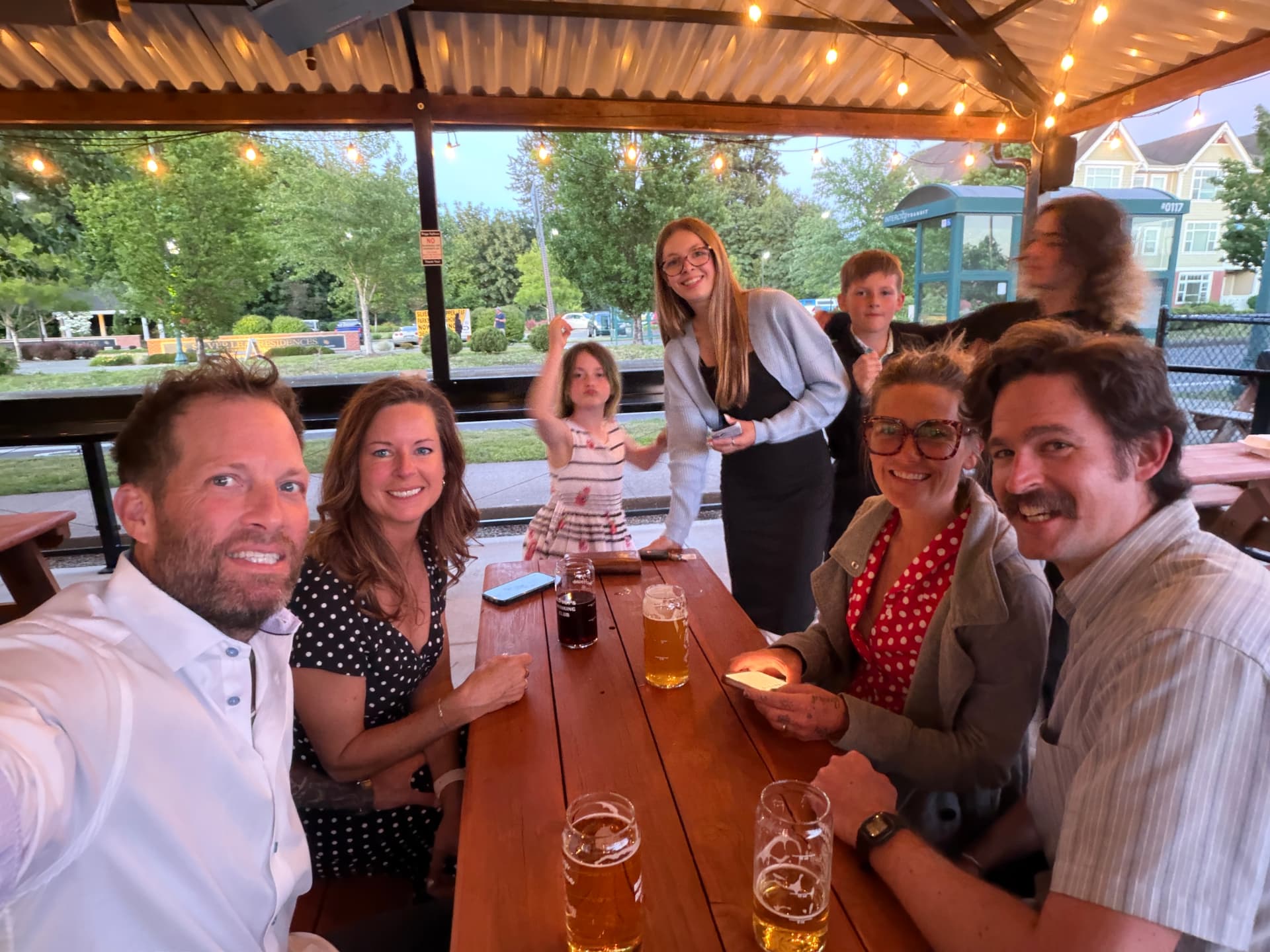 Our family dining out, photo 8