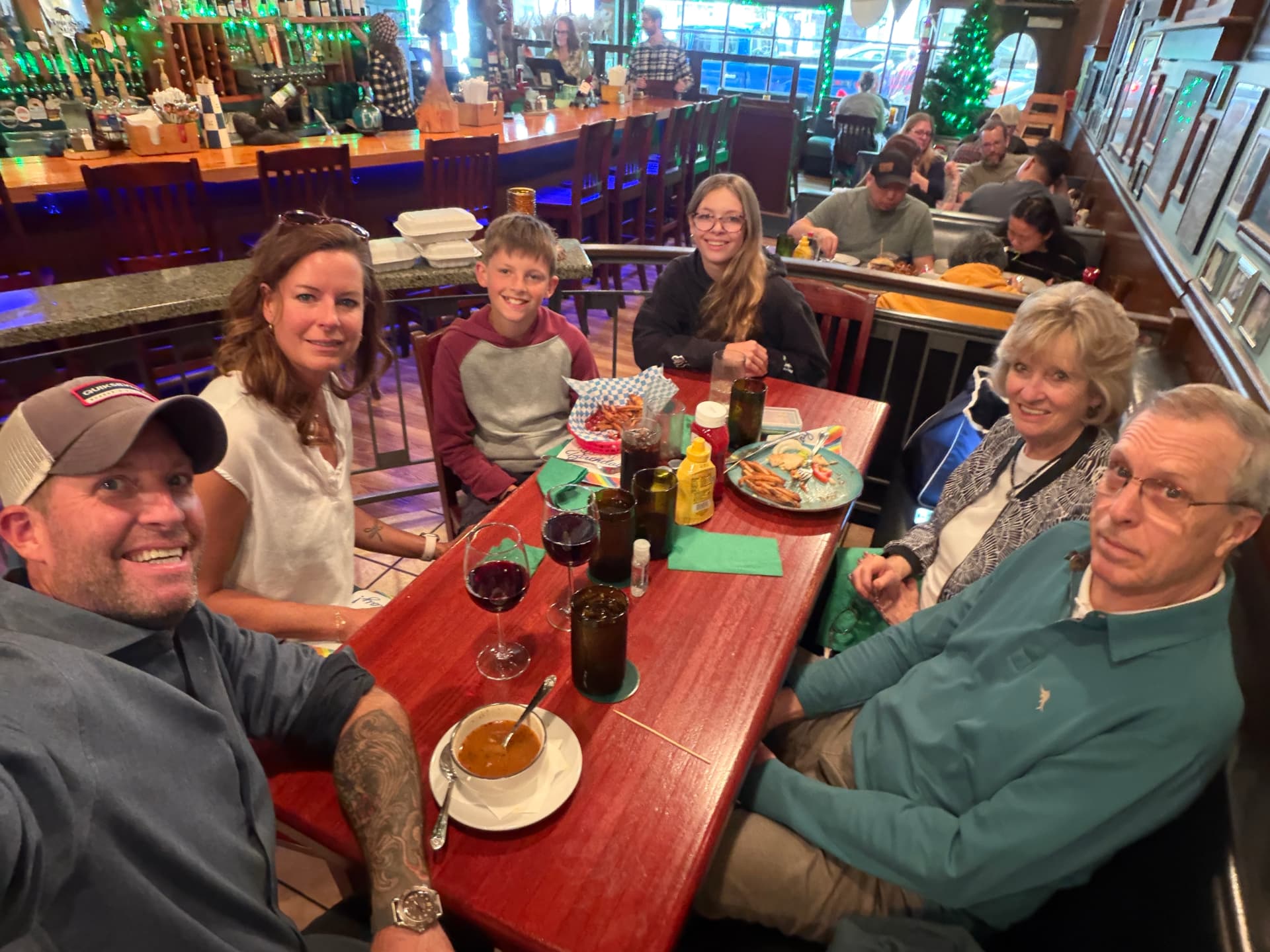 Our family dining out, photo 15