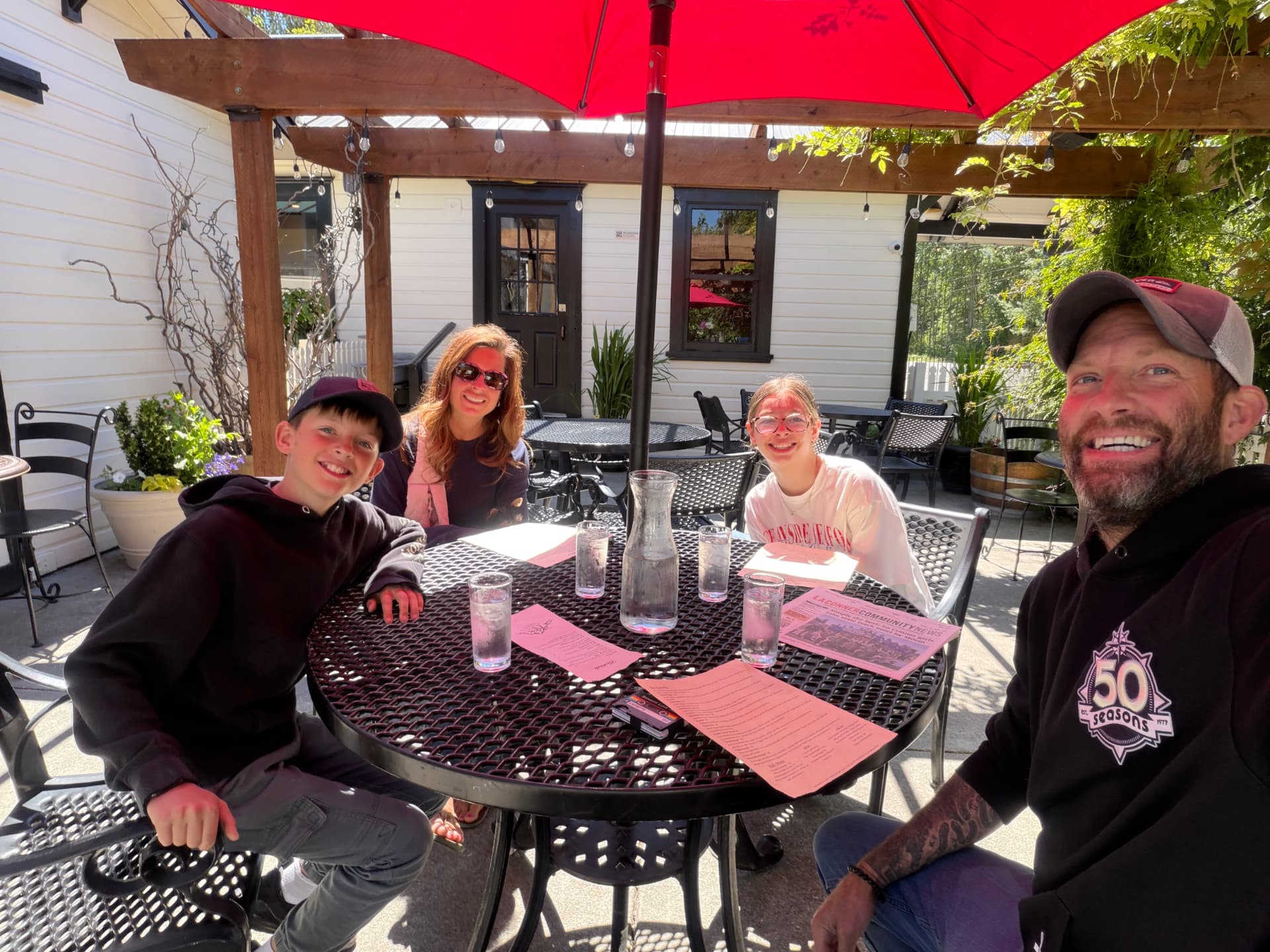 Our family dining out, photo 12