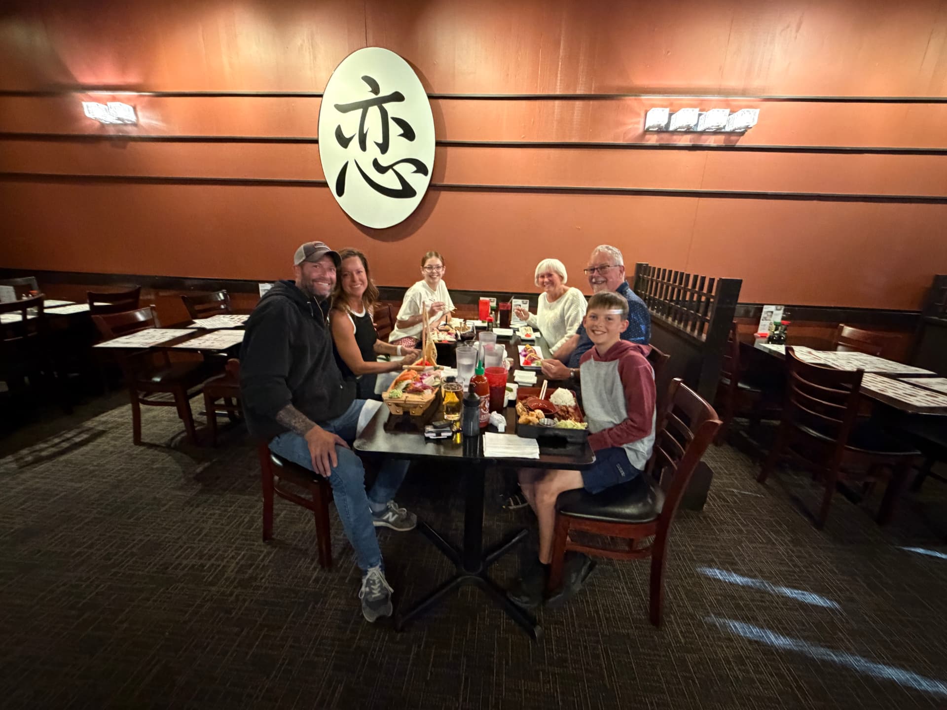 Our family dining out, photo 19