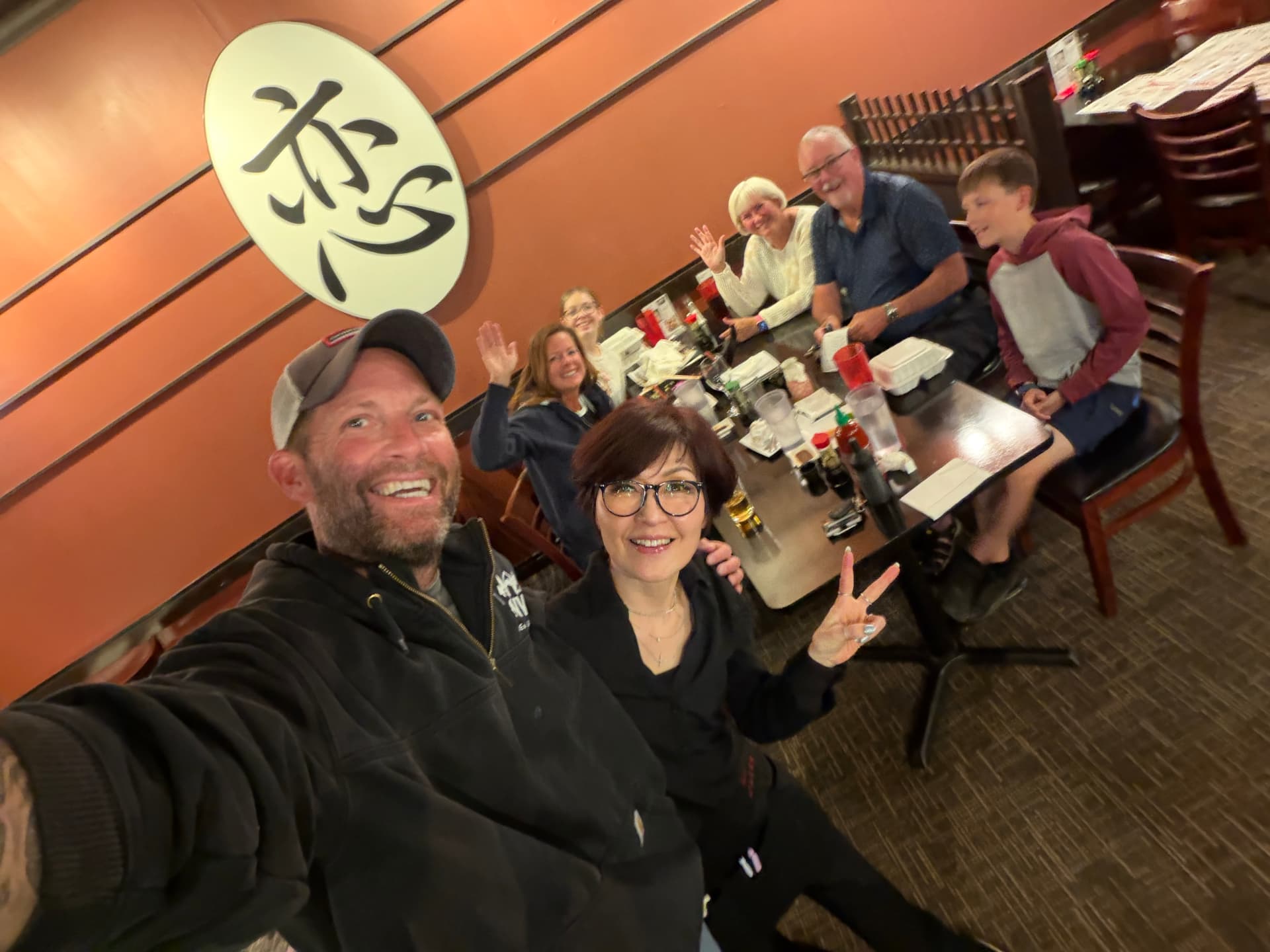 Our family dining out, photo 7
